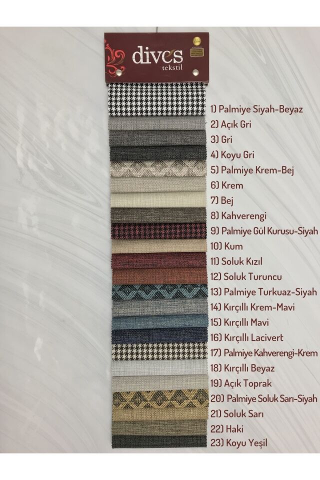 Begonvil Keten Serisi Premium 1. Kalite Döşemelik Kumaş