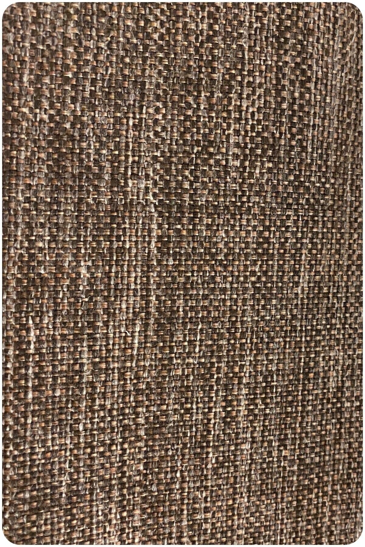 Begonvil Keten Serisi Premium 1. Kalite Döşemelik Kumaş 8) Kahverengi