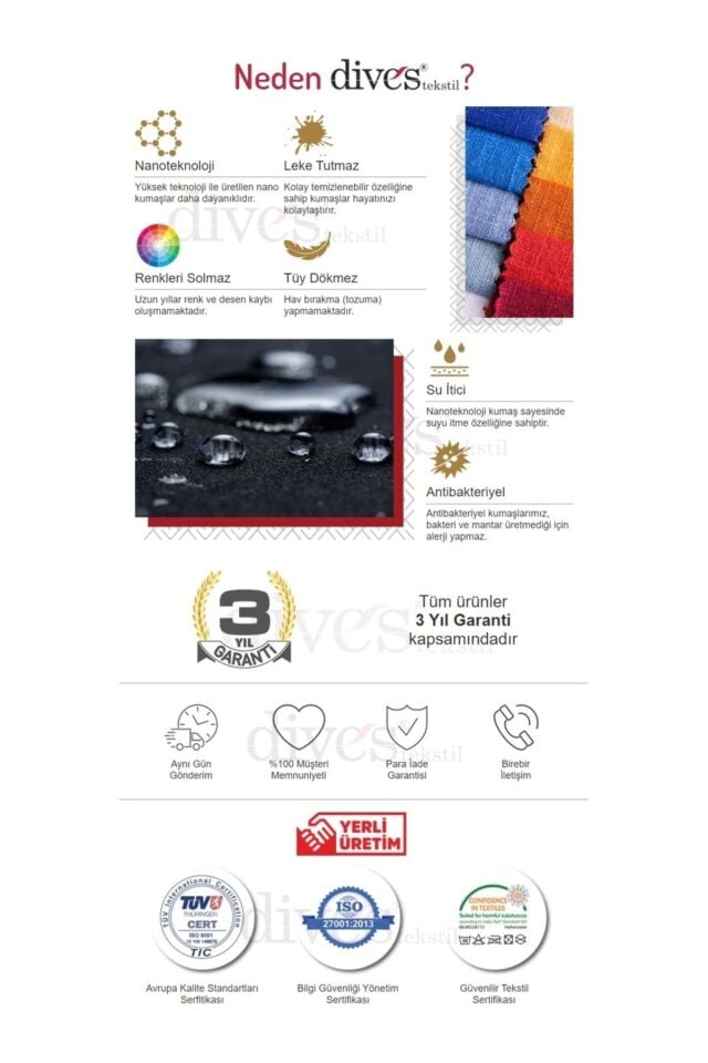 Coco Serisi Premium 1. Kalite Silinebilir Döşemelik Kumaş Koyu Lacivert