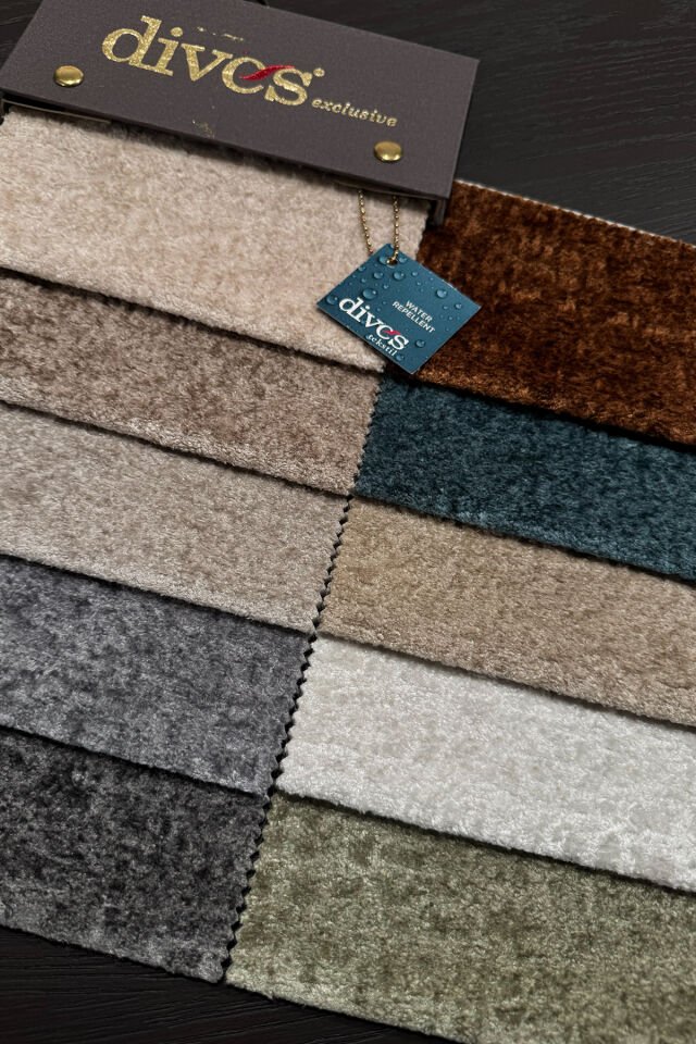 Safari Serisi Premium 1. Kalite Su Geçirmez Döşemelik Kumaş Gri