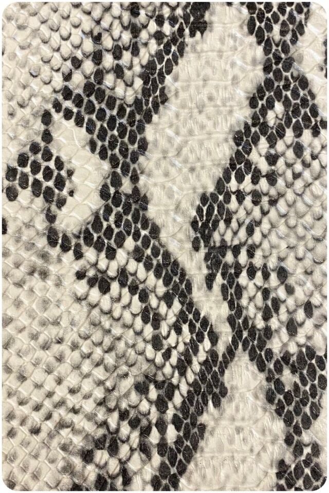 Piton Serisi Premium 1. Kalite Döşemelik Suni Deri 1) Beyaz