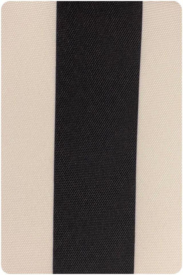 Yakamoz Bahçe Serisi Premium 1. Kalite Döşemelik Dış Mekan Kumaş 21) Siyah-Beyaz