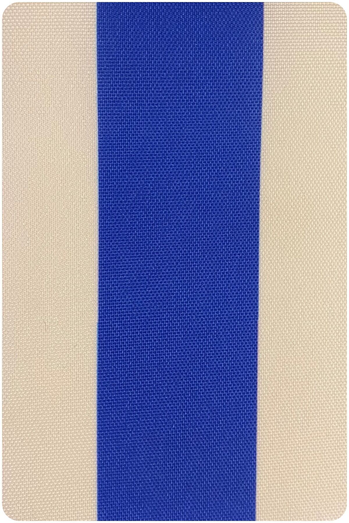 Yakamoz Bahçe Serisi Premium 1. Kalite Döşemelik Dış Mekan Kumaş 18) Mavi-Beyaz