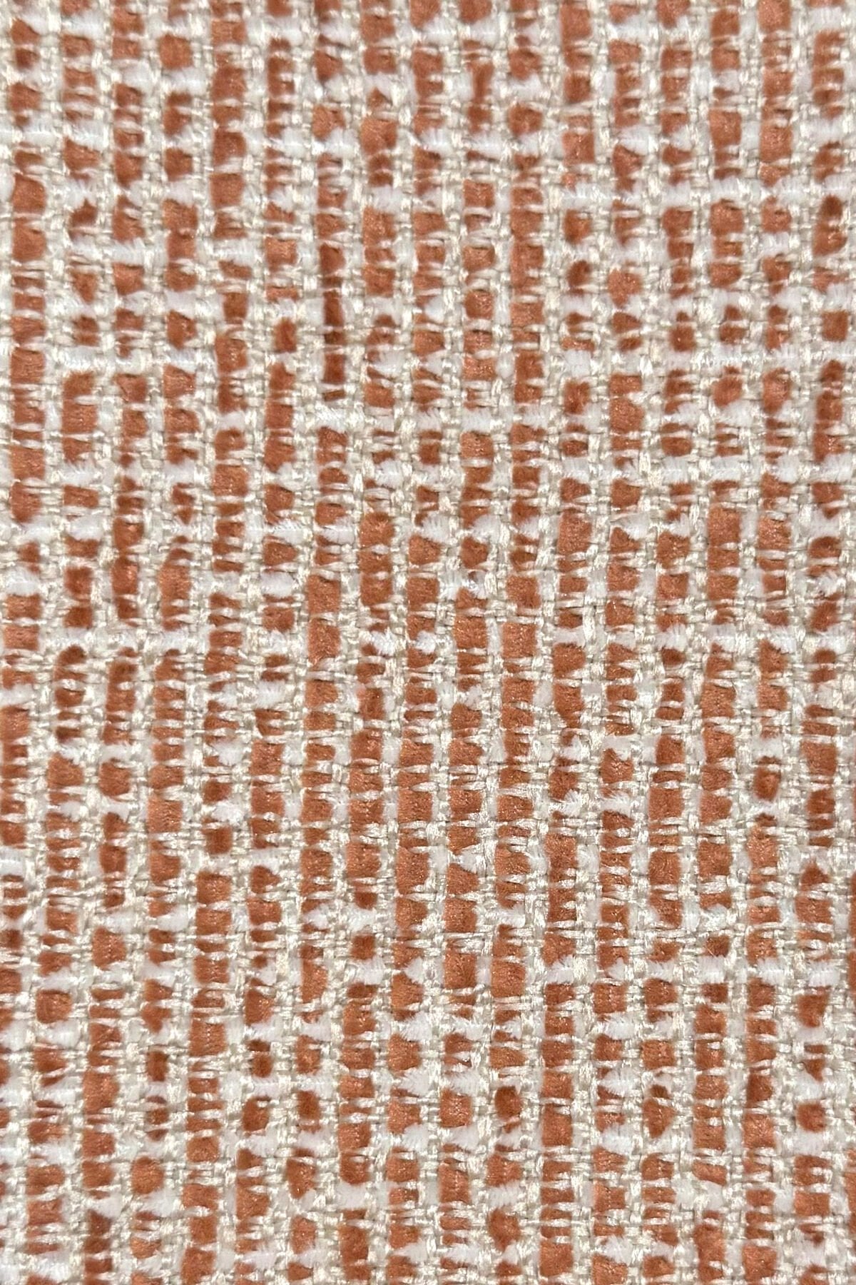 Side Serisi Premium 1.Kalite Silinebilir Döşemelik Dokuma Kumaş Turuncu