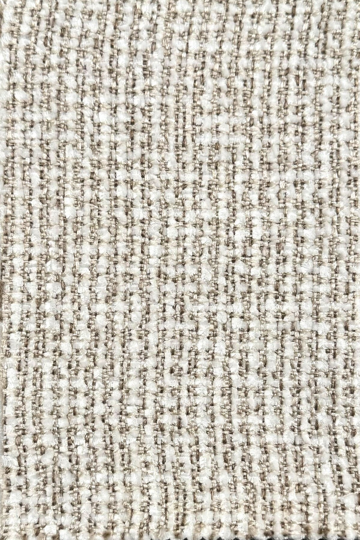 Side Serisi Premium 1.Kalite Silinebilir Döşemelik Dokuma Kumaş Kırçıllı Krem