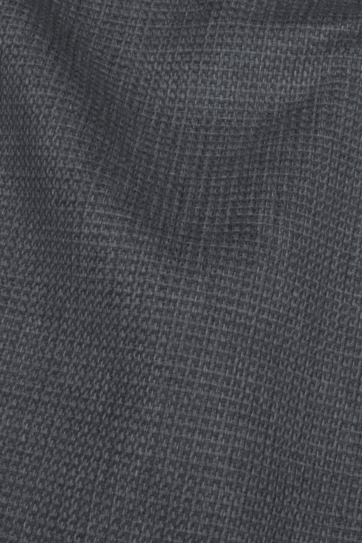 Apollon Ve Zeus Exclusıve Serisi Polarlı Dokuma Keten Ve Nubuk Döşemelik Kumaş Mavi - Siyah