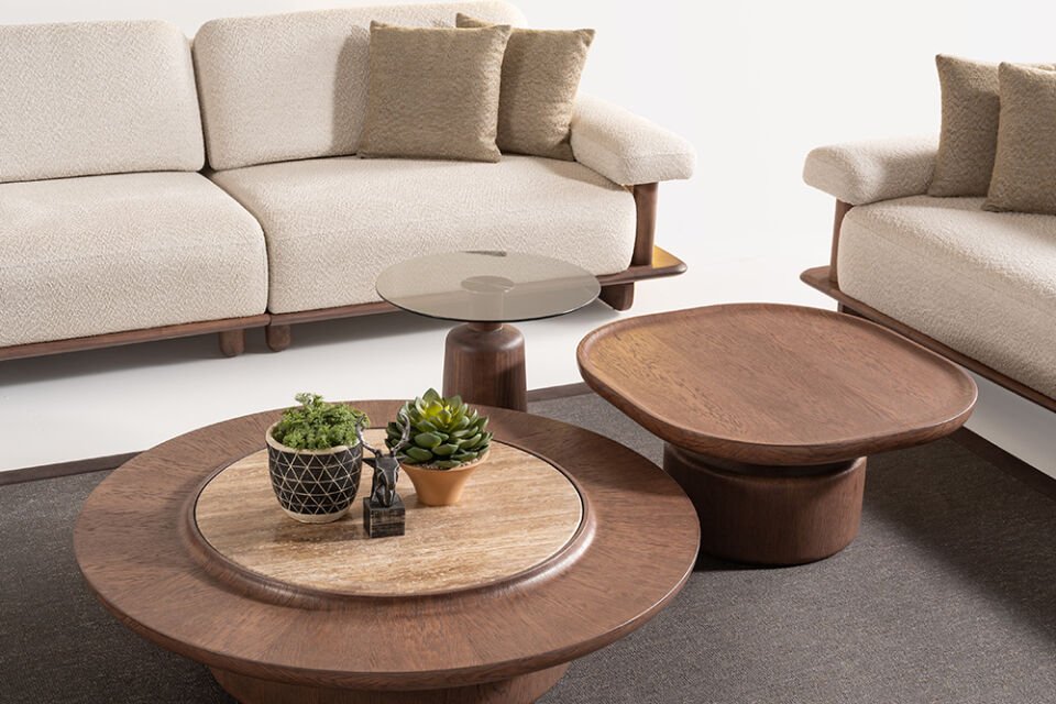 Mocha Koltuk Takımı (4+3+1)