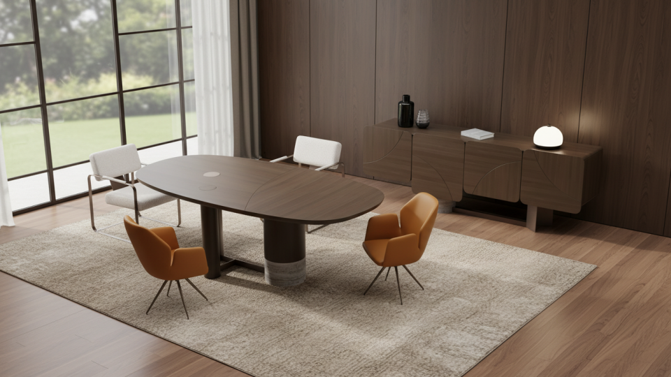 Volo Walnut Yemek Odası