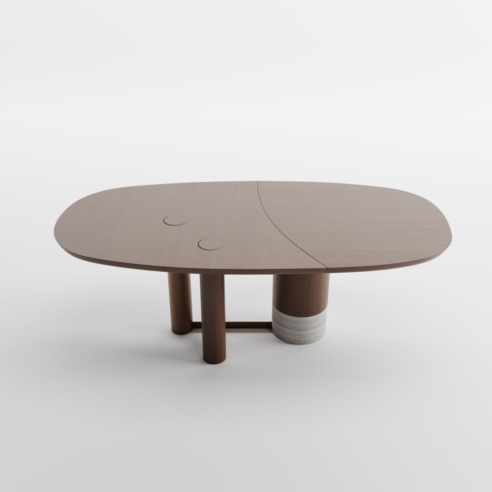 Volo Walnut Yemek Masası